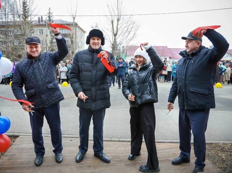 В Ишиме открыли обновленную Березовую рощу