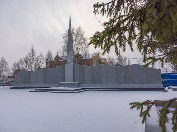 Реконструкция мемориального комплекса завершается в Тарко-Сале