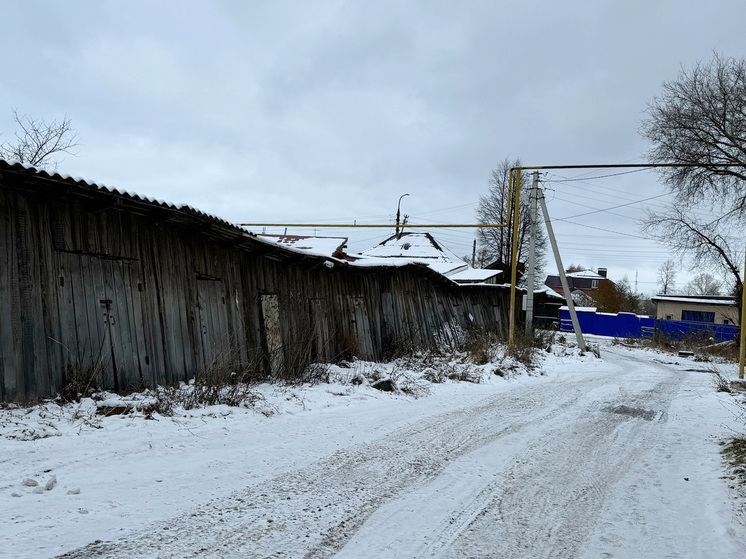 В частном секторе Йошкар-Олы снесут заброшенный сарай