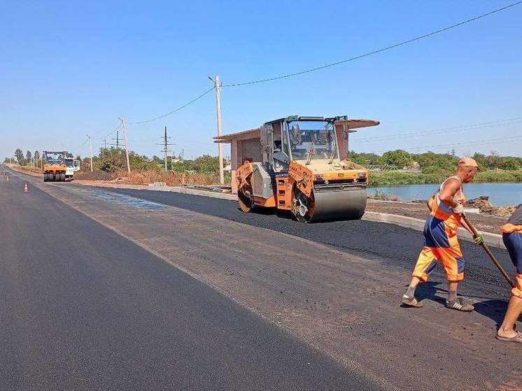В Запорожской области восстановлена дорога Днепрорудное – Веселое