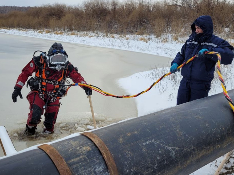 Ледяная крошка на Туре оказалась помехой обеспечения водой столицы Тюменской области