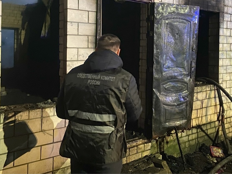 Следком выясняет обстоятельства гибели мужчины и детей на пожаре в Брянске