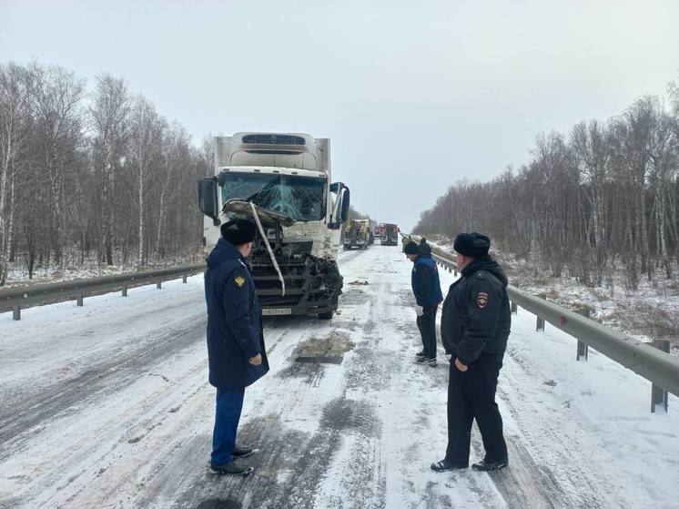 Прокуратура начала проверку после массового ДТП на кузбасской трассе