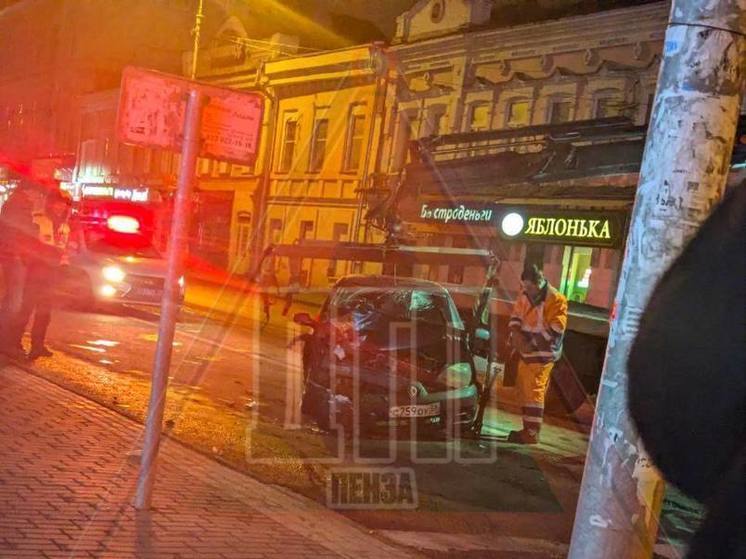 Серьезное ДТП произошло в Пензе на улице Бакунина