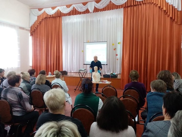 В Мокшанском детском доме прошли практические занятия по оказанию первой помощи