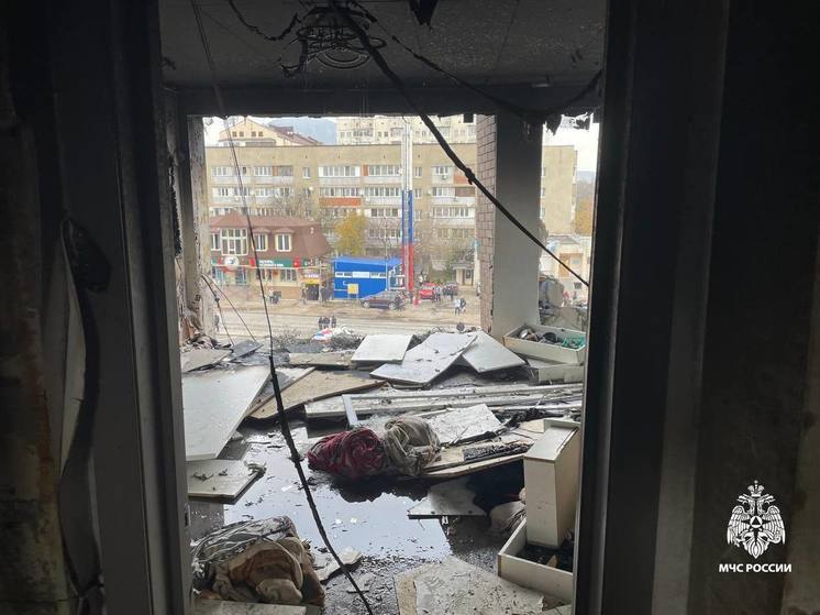 В Пятигорске произошел пожар в жилом доме