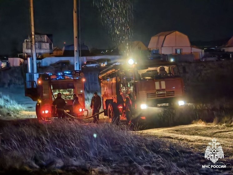 В Бурятии подожгли сельский магазин смешанных товаров