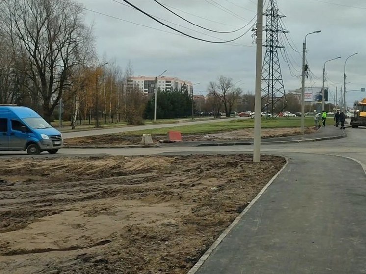 Мэр Великого Новгорода Розбаум проконтролировал главные стройки города