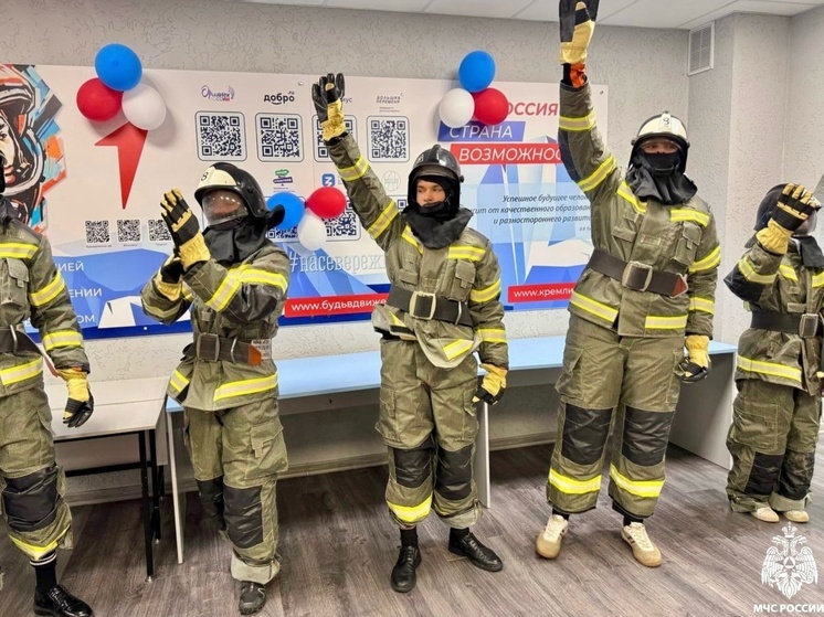 В Заполярье прошел сбор кадетов-спасателей