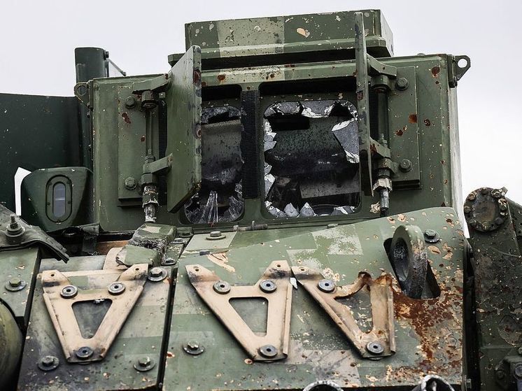 Российские десантники эвакуировали американскую Bradley из приграничья Курской области