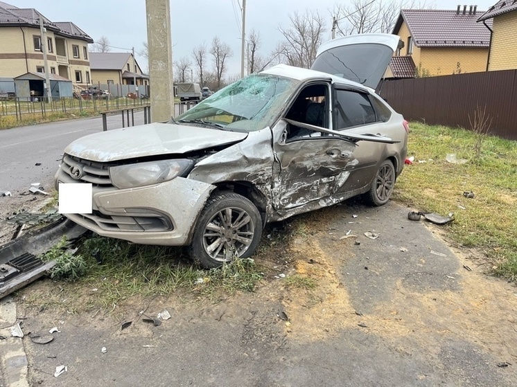 На севере Тамбова в ДТП пострадали три человека