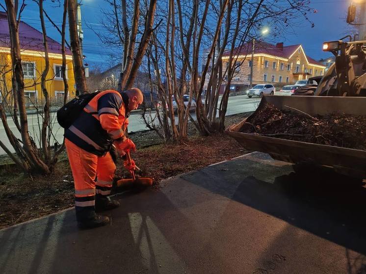 Из Мурманска вывезли более 3,5 кубометров снега