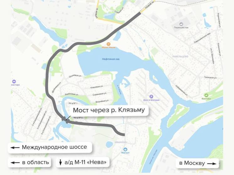 Новая двухполосная дорога соединит Химки и Долгопрудный