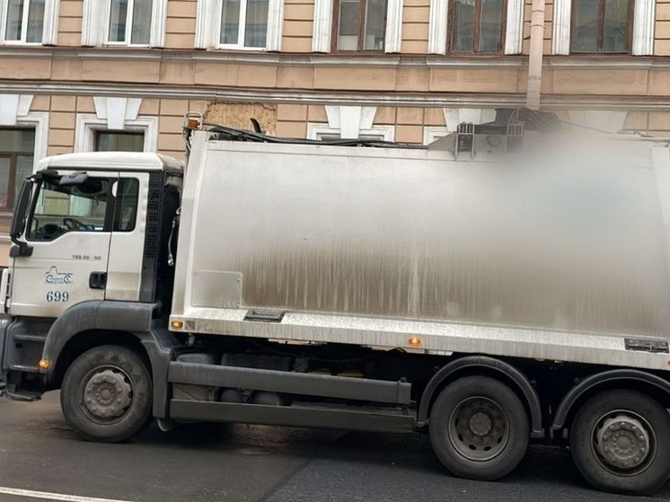 В Петербурге возбудили уголовное дело на водителя мусоровоза, задавившего женщину