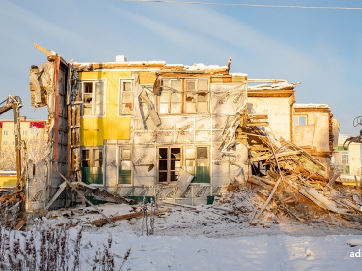 До конца года в Нарьян-Маре осталось снести еще три дома