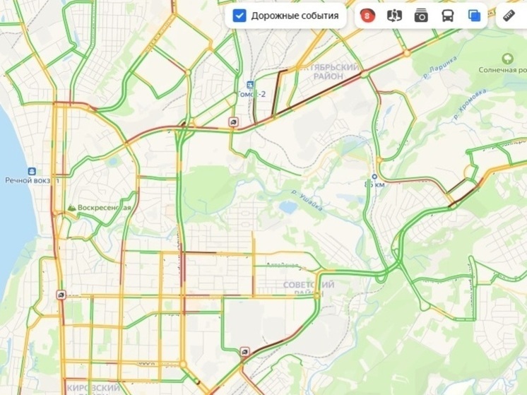 В Томске утром 14 ноября произошло несколько ДТП