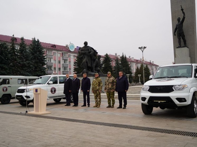 Батальон «БАРС-Брянск» получил новые автомобили