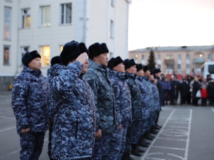 Сводный отряд МВД Тувы отправился в командировку на Северный Кавказ