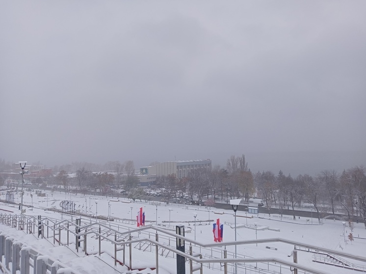 В Самарской области снег вновь даст о себе знать днем 16 ноября