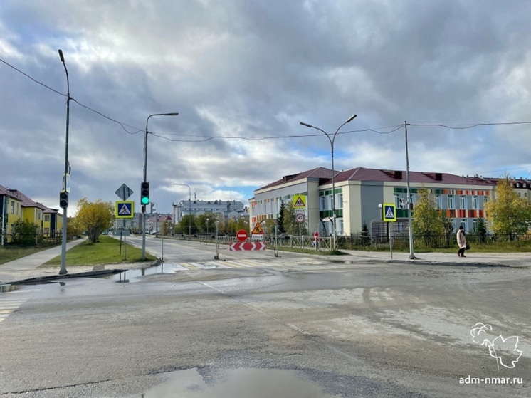 Одну из дорог в Нарьян-Маре перекрывают до 20 декабря