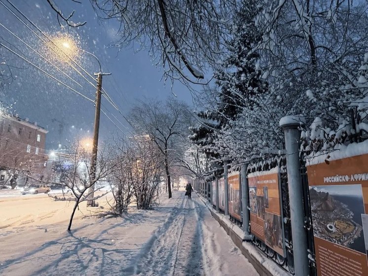 Температура упадет до 37 градусов мороза ночью 17 ноября в Забайкалье