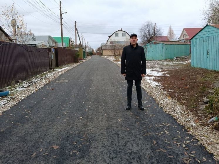 Депутат Пензенской гордумы оценил ремонт дороги в частном секторе в Пензе