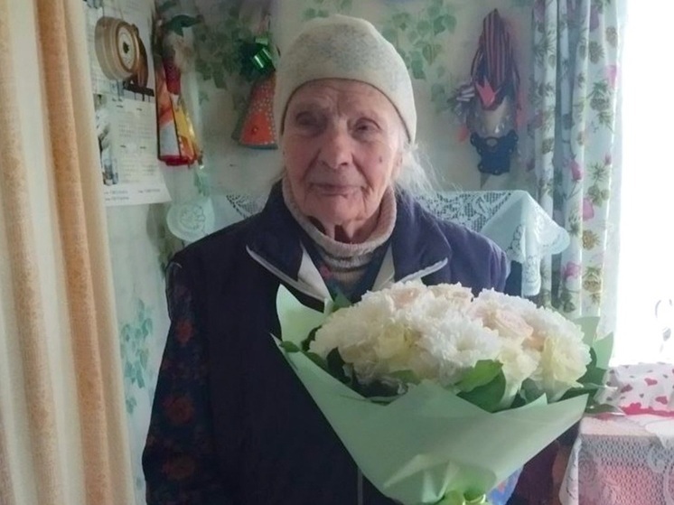 Ветеран войны из Осташкова Тверской области празднует 101-летие