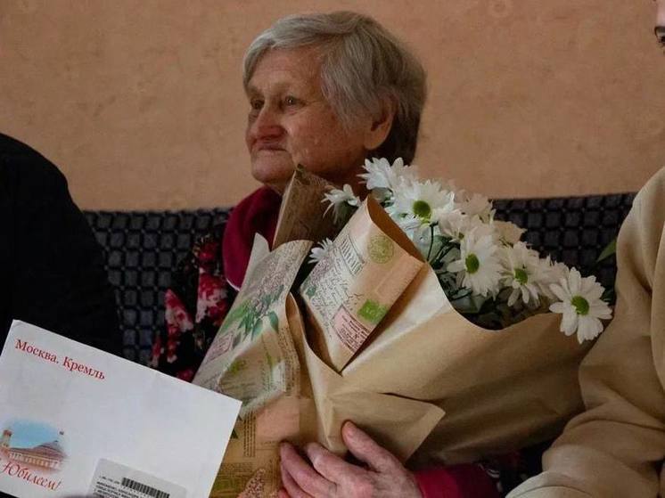 Ветеран труда из Мелитополя отметила 95-летний юбилей