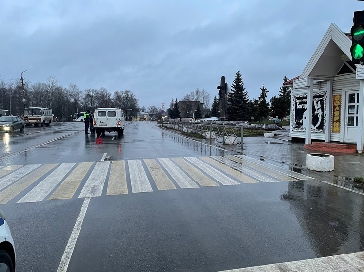 В Тверской области пешеход нарушил ПДД и попал в больницу