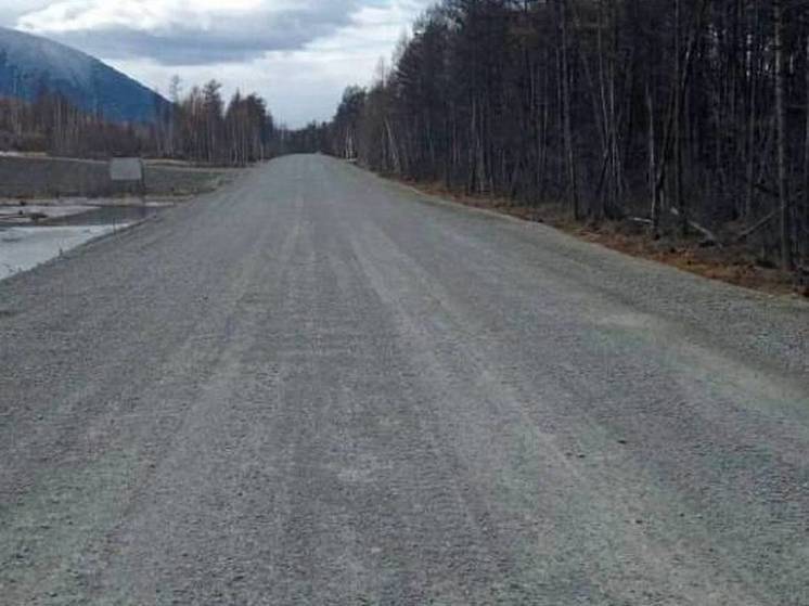 В Бурятии ремонтируют автотрассу вдоль БАМа