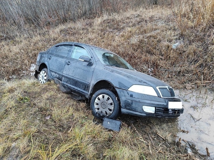 Автоледи госпитализирована после ДТП в Белозерском округе