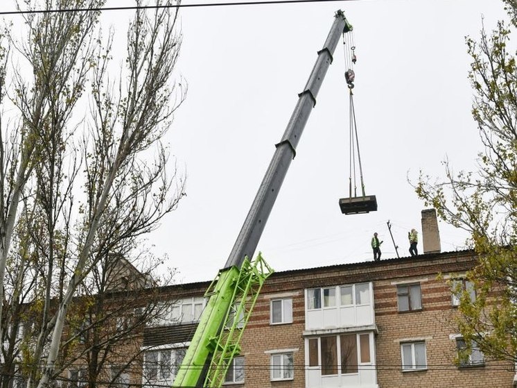 В Донецке отремонтируют крыши четырнадцати многоэтажек