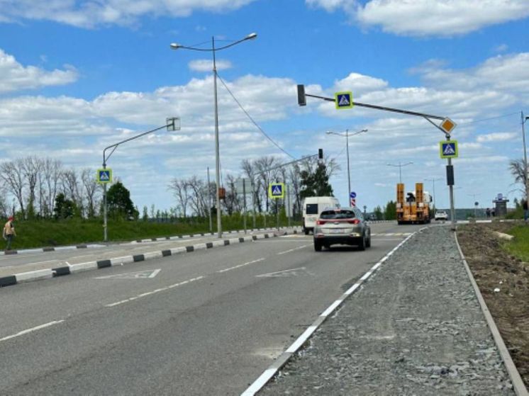 В Белгородской области пешеходные переходы сделали заметнее для водителей