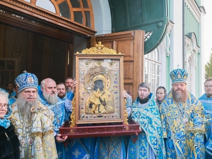 Проводы Феодоровской иконы Пресвятой Богородицы прошли в Тамбове