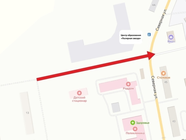 Транспорт поехал по новой схеме в Тазовском