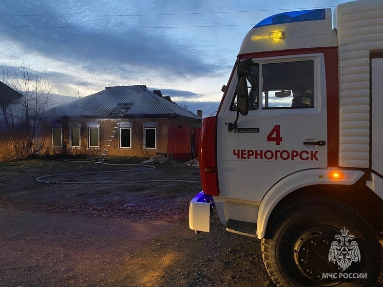 Пожарные тушили возгорания в Черногорске и Чапаево