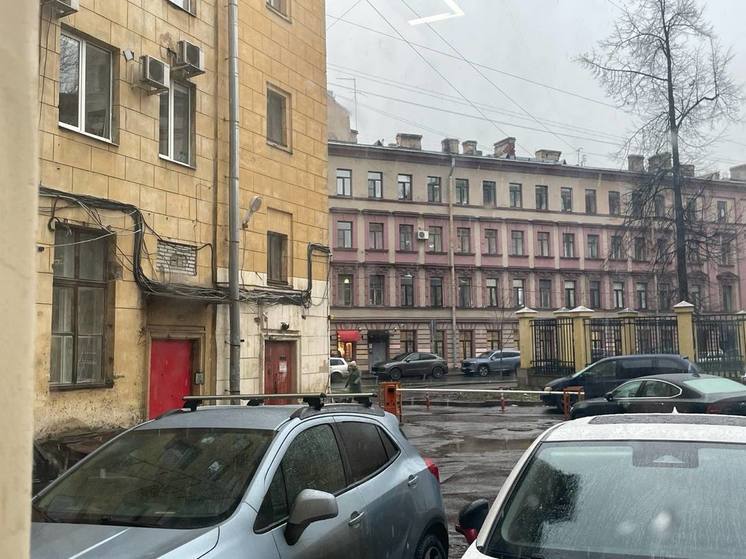 В Петербург атмосферный фронт принесет ветер, снежные осадки и гололед