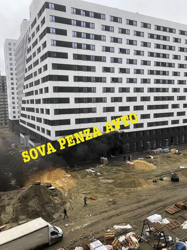 В одном из домов пензенского ЖК в Арбеково произошел пожар