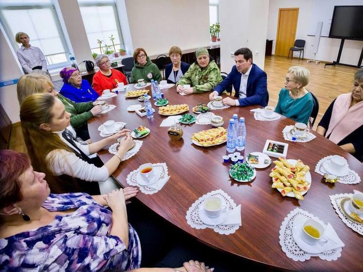 Челябинский мэр встретился с жёнами и вдовами бойцов СВО