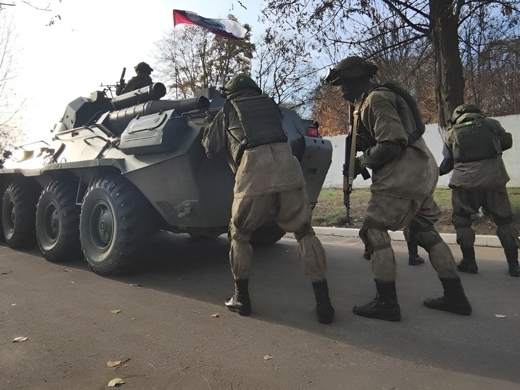 В Калининградской области на Балтфлоте провели учения по отражению атаки террористов