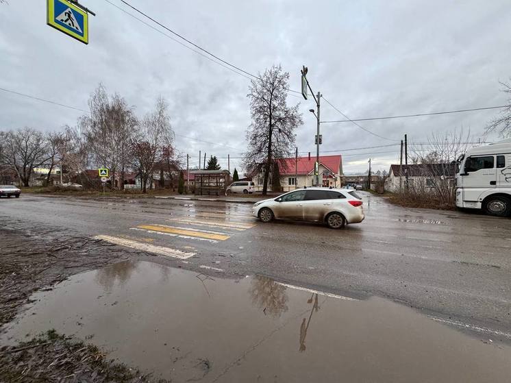 На трассе под Рязанью водитель Lifan сбил 51-летнюю женщину