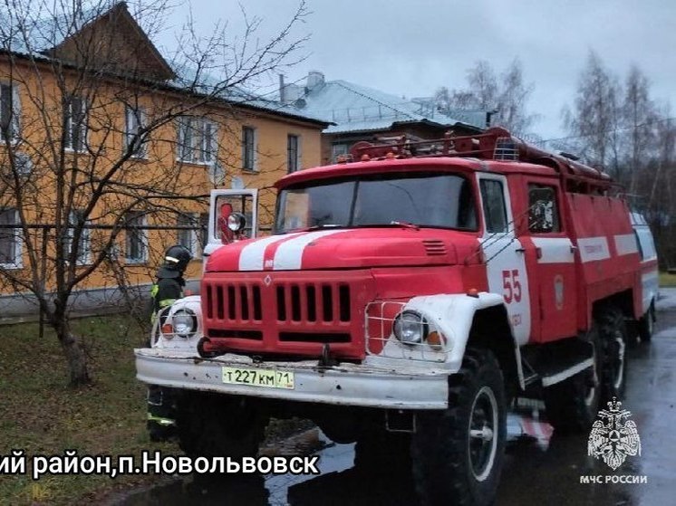 Шесть пожаров произошло в Тульской области за сутки 23 февраля