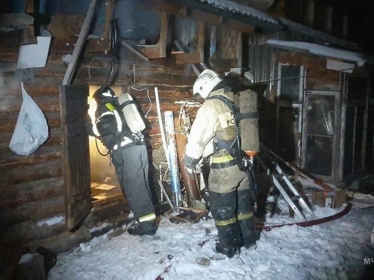 В Омской области за сутки горели три бани