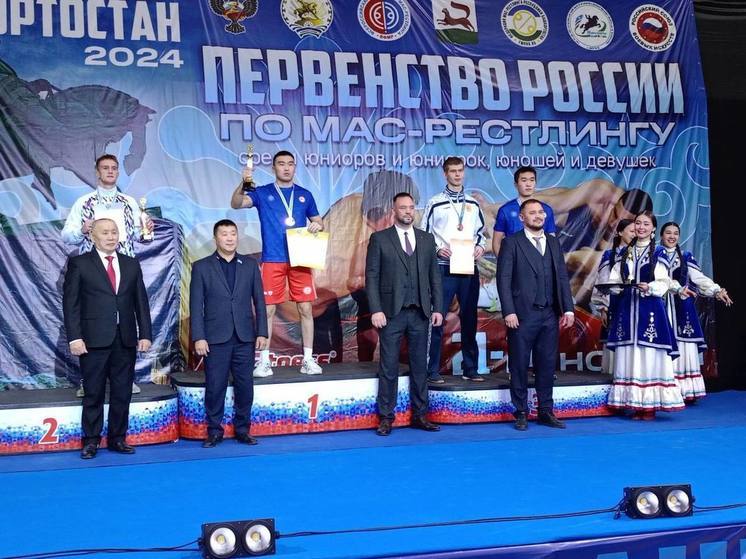Спортсмен из Запорожской области стал серебряным призёром Первенства России по мас-рестлингу