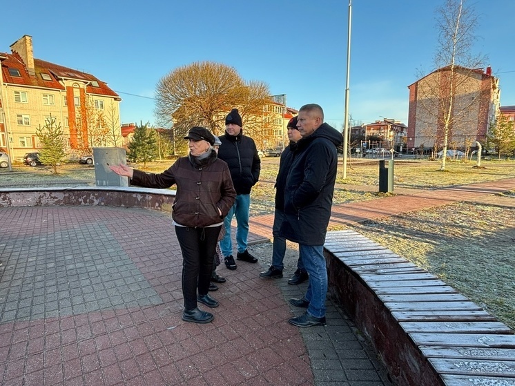 В сквере Каберова в Великом Новгороде создадут уютную атмосферу