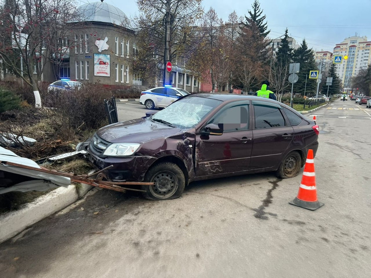 В Орле пенсионер погиб после ДТП