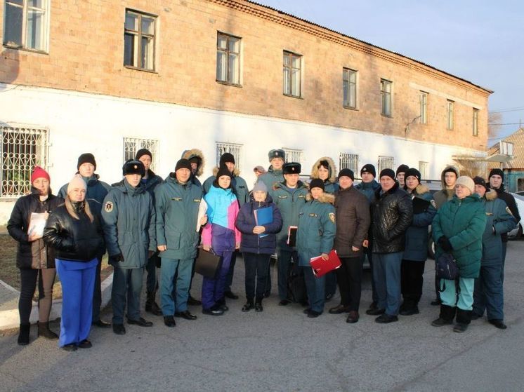 В селе Калинино специалисты провели противопожарный рейд