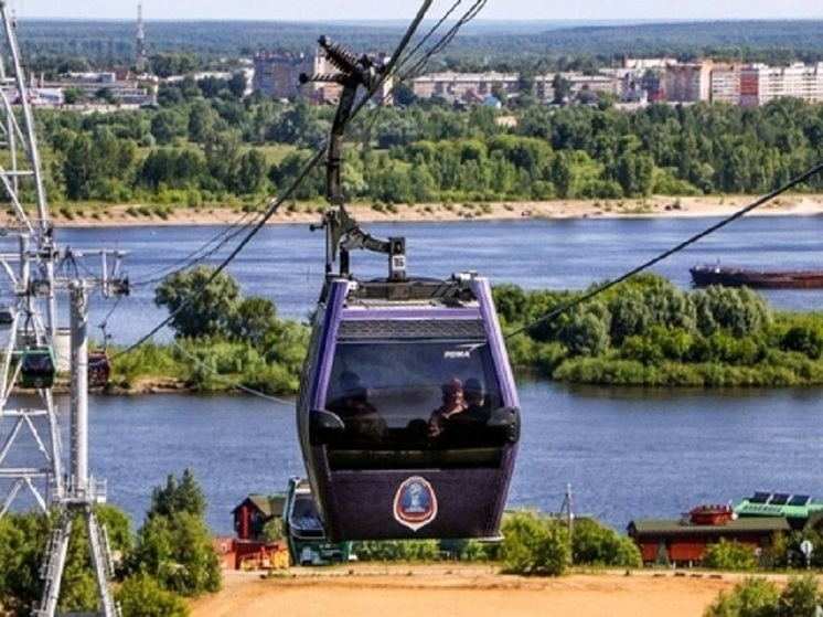 Нижегородская канатная дорога планирует увеличить число кабин вдвое