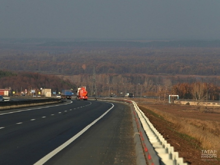 Дорога в обход Челнов и Нижнекамска в Татарстане готова на 90%