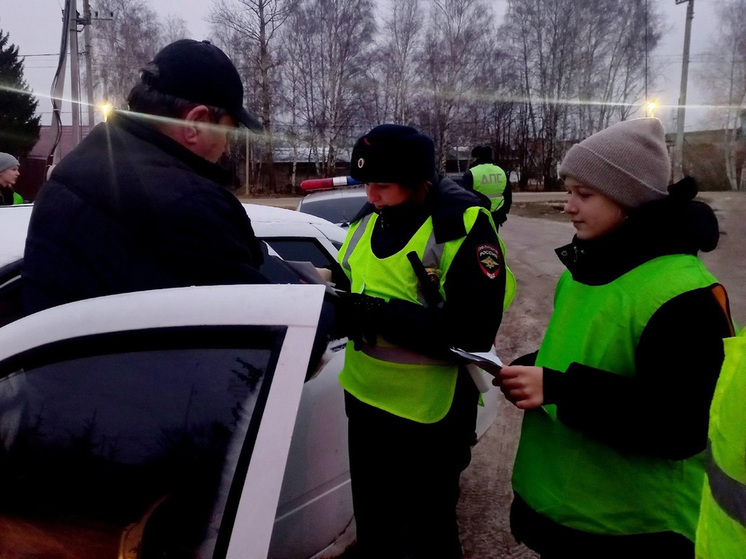 В Тамбовском округе прошел рейд по безопасности дорожного движения с участием юных инспекторов